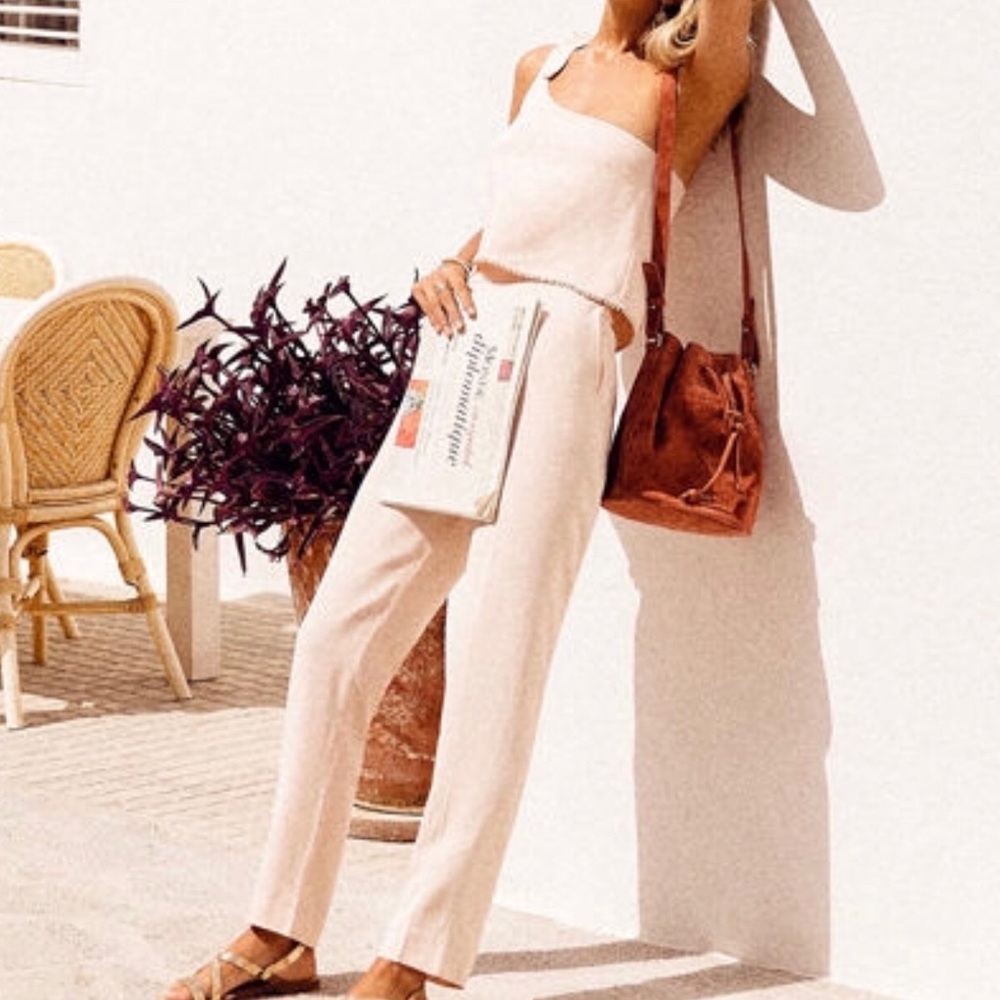 White Sezane Jumpsuit (worn once)